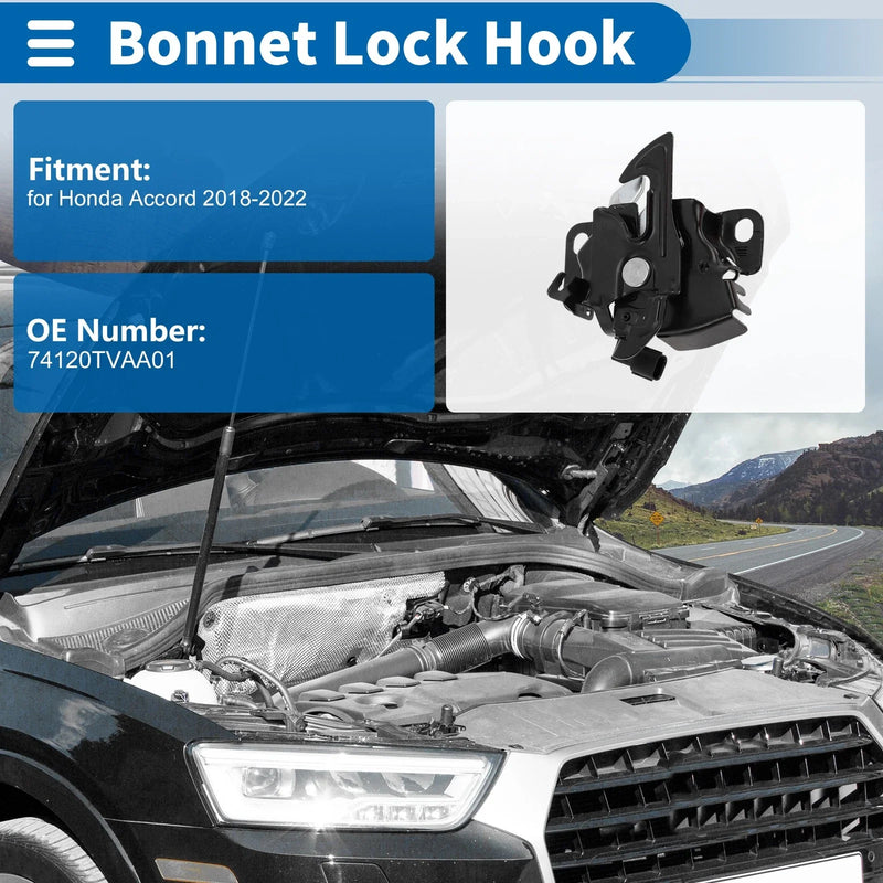 Honda Accord Hood Latch Assembly (2018-2022)