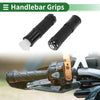 Motorcycle 7/8" 22mm Hand Grips Cover Kit Black