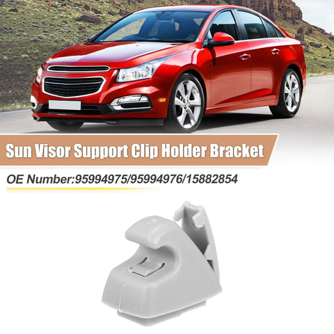 Chevrolet Cruze Sun Visor Clip Retainer Gray Plastic (2011–2016)