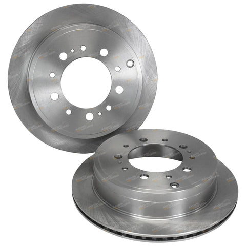 Toyota Landcruiser URJ202 UZJ200 VDJ200 2 x Rear Disc Rotors (2007-2021)