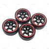 1 / 10 RC Drift Cars 4pcs Hard Plastic Tire Wheels