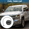 Buick Enclave (2008-2011) Black White Fuel Tank Cap Cover
