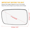 BMW S7E66 Pair Left Right Heated Side Mirror Glass