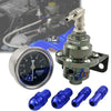 Turbo EFI Engine Adjustable Fuel Pressure Regulator with Gauge