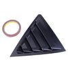 Toyota Corolla Black Side Window Louver Vent Cover Trim (2014-2018)