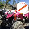 Motorcycle 10PCS Cargo Belt Loop Tie Down Strap