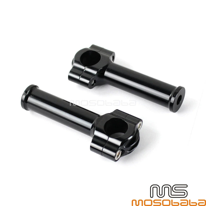 Harley Softail Slim Low Rider Dyna 1'' Handlebar Riser Clamps (2012-2023)