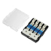 Car 4 Way AFS Fuse Holder Distribution Block w/ 60 Amp Mini ANL Fuses