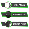 4 Pcs Universal Car Door Corner Anti-Collision Trim Carbon Fiber