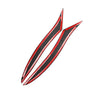 Mazda RX-8 2009-2012 Carbon Fiber Headlight Eyebrow Cover Trim