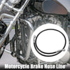Motorcycle Brake Hose / 80cm / Hydraulic Brake Line Oil Hose Black