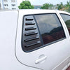 VW Golf 4 MK4 2 x Carbon Fiber Look Rear Window Louvers (1997-2006)