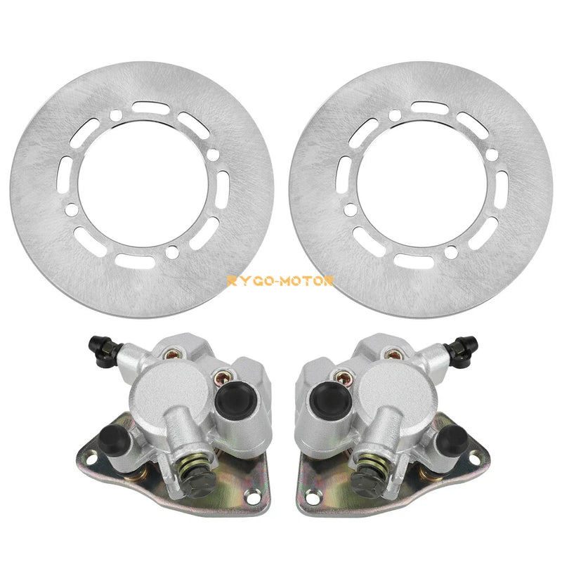 Yamaha Grizzly 660 4x4 Front Brake Calipers & Disc Rotors (2002–2008)