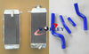 YAMAHA YZF250 YZ250F Aluminum Radiator & Silicone Hoses (2007-2009)