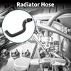 Volvo XC90 (2016-2022) Rubber Black 1 Pc Radiator Hose Coolant Pipe