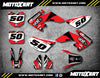 Honda CRF 50 DIGGER STYLE Custom Graphics Kit (2004-2023)