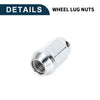 Hyundai Chrysler Toyota Kia 20 x Wheel Lug Nuts M12x1.5mm 34mm