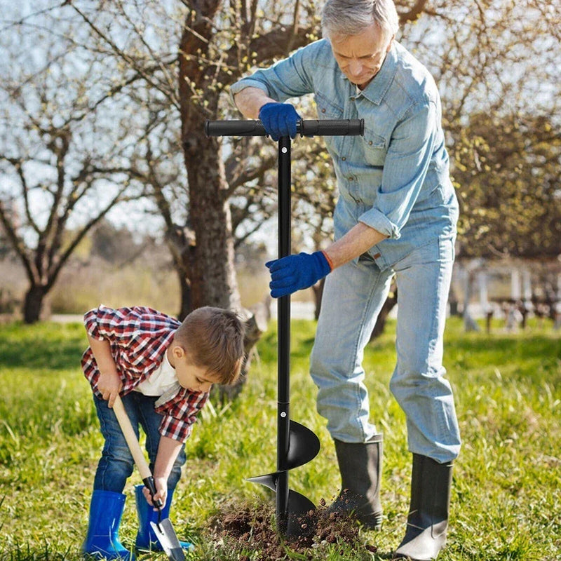 Fence Post Soil Digger 5.9"x33" Large Hand Auger Drill