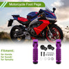 Honda / Suzuki / Yamaha Foot Pegs Rear Brake Purple