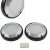 Harley Touring Electra Glide 6.5" Saddlebag Lid Speaker Grill Covers (83-20)
