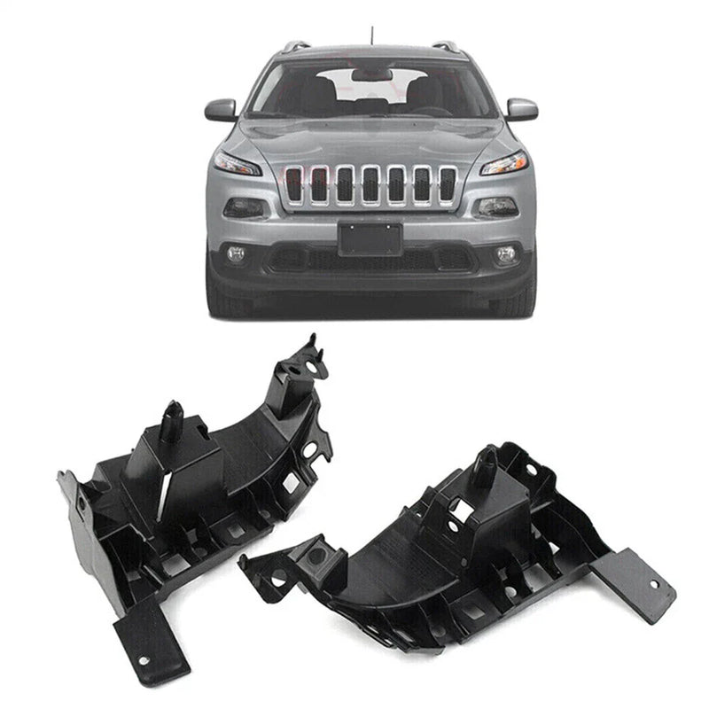 Jeep Cherokee Front Lower Bumper Brackets (2014-2018)