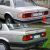 BMW E30 Dark Smoke White Reverse Light Tail Lights 2 x (1988-1994)