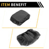 Chevrolet Armrest Cover Microfiber Leather Carbon Fiber Black