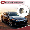 Acura ZDX Black Beige Faux Leather Gear Shift Knob Cover