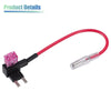 5 x Universal Car Fuse Tap & Circuit Adapters w/ 3A Mini Blade Fuses