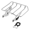 Harley Road Glide Chrome/Vivid Black Quick Release Luggage Rack (2014-2025)
