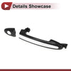 Hyundai Santa Fe Front Left (2013-2018) Black Silver Tone Door Handle Grip