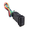 Toyota Prado Hilux Landcruiser On-Off Push Switch Blue Green LED