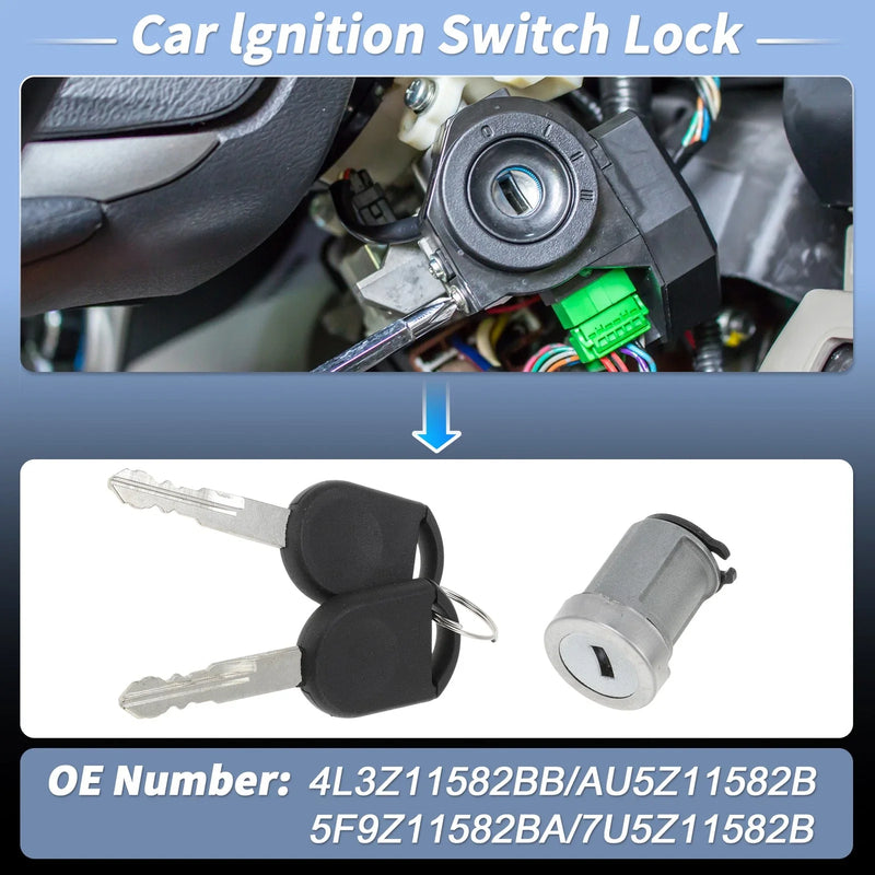 Ford F150 Ignition Lock Cylinder with 2 Keys (2004-2020)
