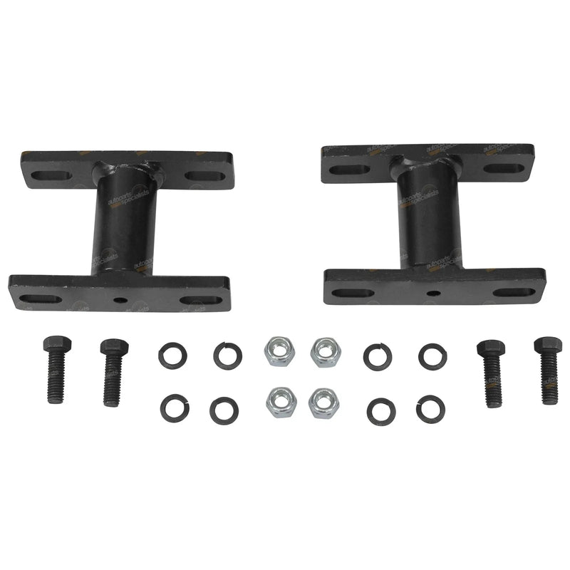 Landcruiser 78 & 79 Series 2 x Front Sway Bar Extensions 50mm