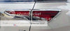 Toyota Fortuner SUV Chrome Tail Light Covers (2015-2017)