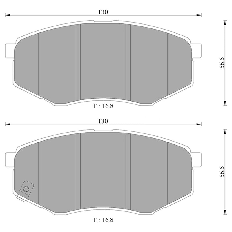 Kia Sportage KM SL 2.0L G4GC G4KD Front Disc Brake Pads Set (2009-2013)