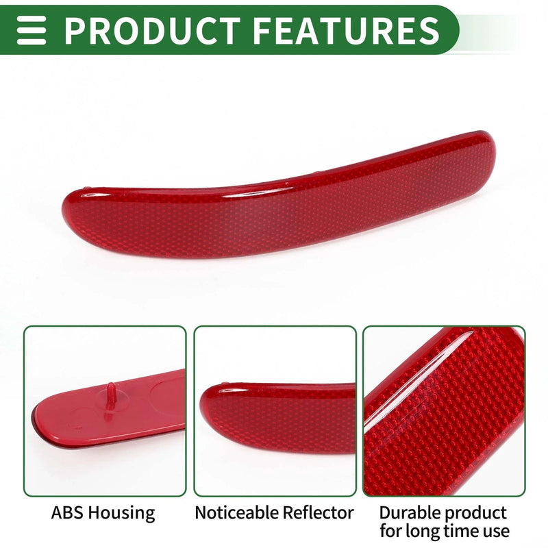 BMW Mini Cooper Clubman R55 Rear Left Bumper Reflector (2008-2014)