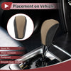 Subaru Forester (2006-2012) Black Beige Car Gear Shift Knob Cover