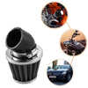 Motorcycle Universal Air Filter 38mm Elbow Conical Round Tapered