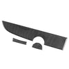 Fiat 500 3 x Co-pilot Dashboard Panel Covers Carbon Fiber (2012-2015)