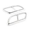 Volvo V90 S90 2 x Rear Exhaust Muffler Tail Pipe Covers (2016-2020)