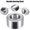 BMW 128i Silver Tone Rear Left & Right Wheel Bearing (2008-2013)