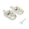 Harley Dyna Sportster CNC Wide Fat Foot Pegs (2004-2023)