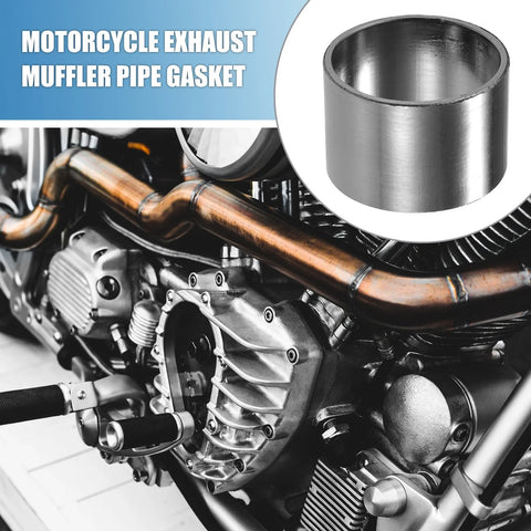 Motorcycle 2 x Exhaust Muffler Pipe Gasket 50mm OD Silencer Connector