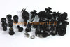 Honda VTR 1000 Firestorm Schwarz Alu Verkleidung Schrauben-Set (1997–2007)