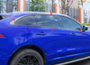Jaguar F-PACE Glossy Black Window Side Stripe Molding Cover Trim (2016-2020)