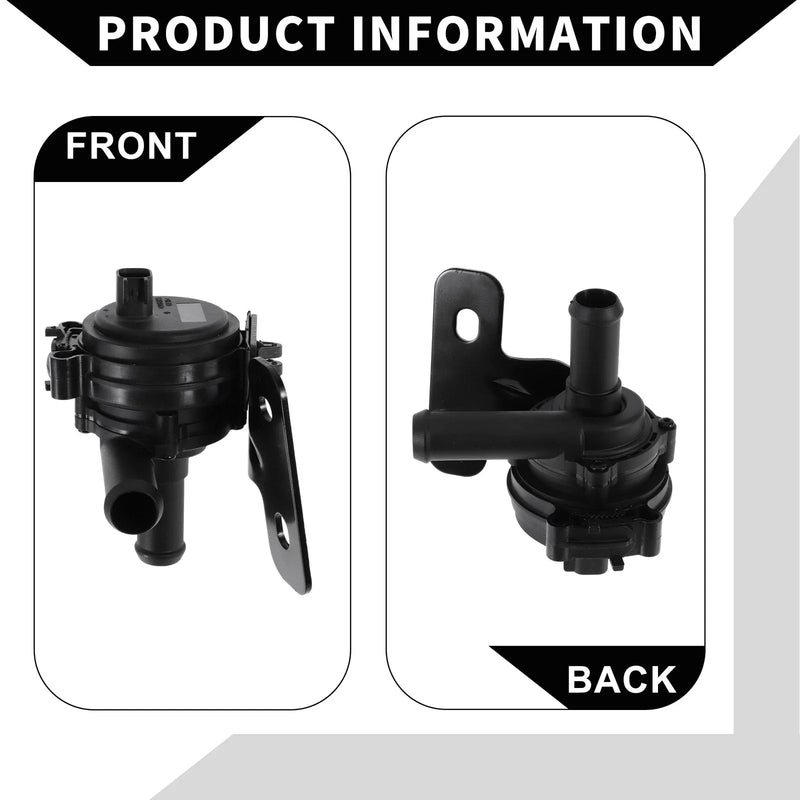 Ford Fusion S Sedan (2010-2012) 1 Pc Auxiliary Cooling Water Pump