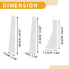 Subaru Forester 6 Pcs Chrome Silver Door Pillar Trim (2019-2023)