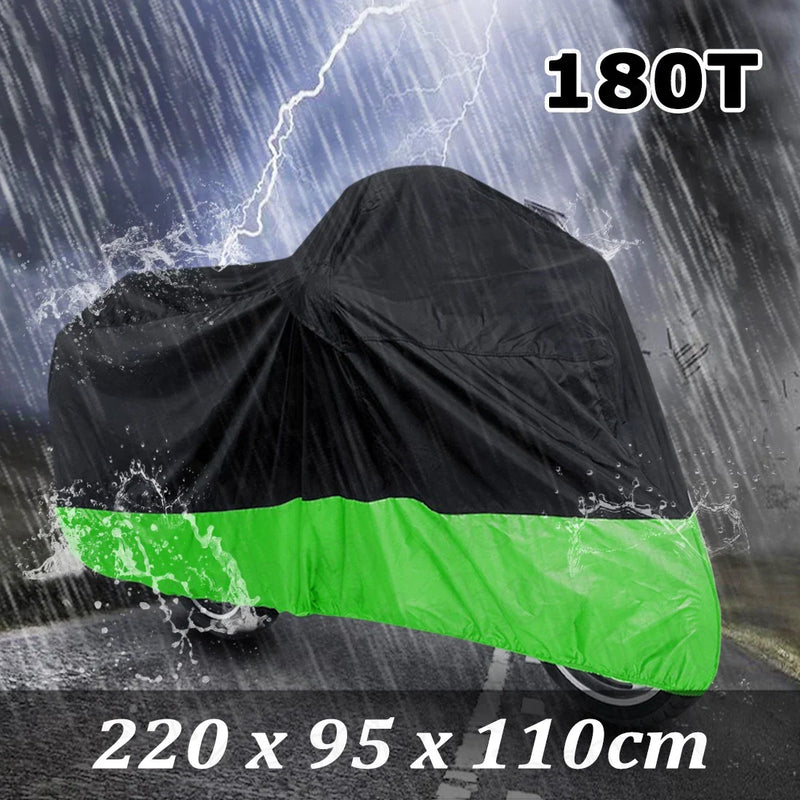 Suzuki GS GSXR GSX-R Black+Green Motorcycle Cover