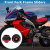 Motorcycle 2 x Front Fork Frame Slider Aluminum Alloy Red